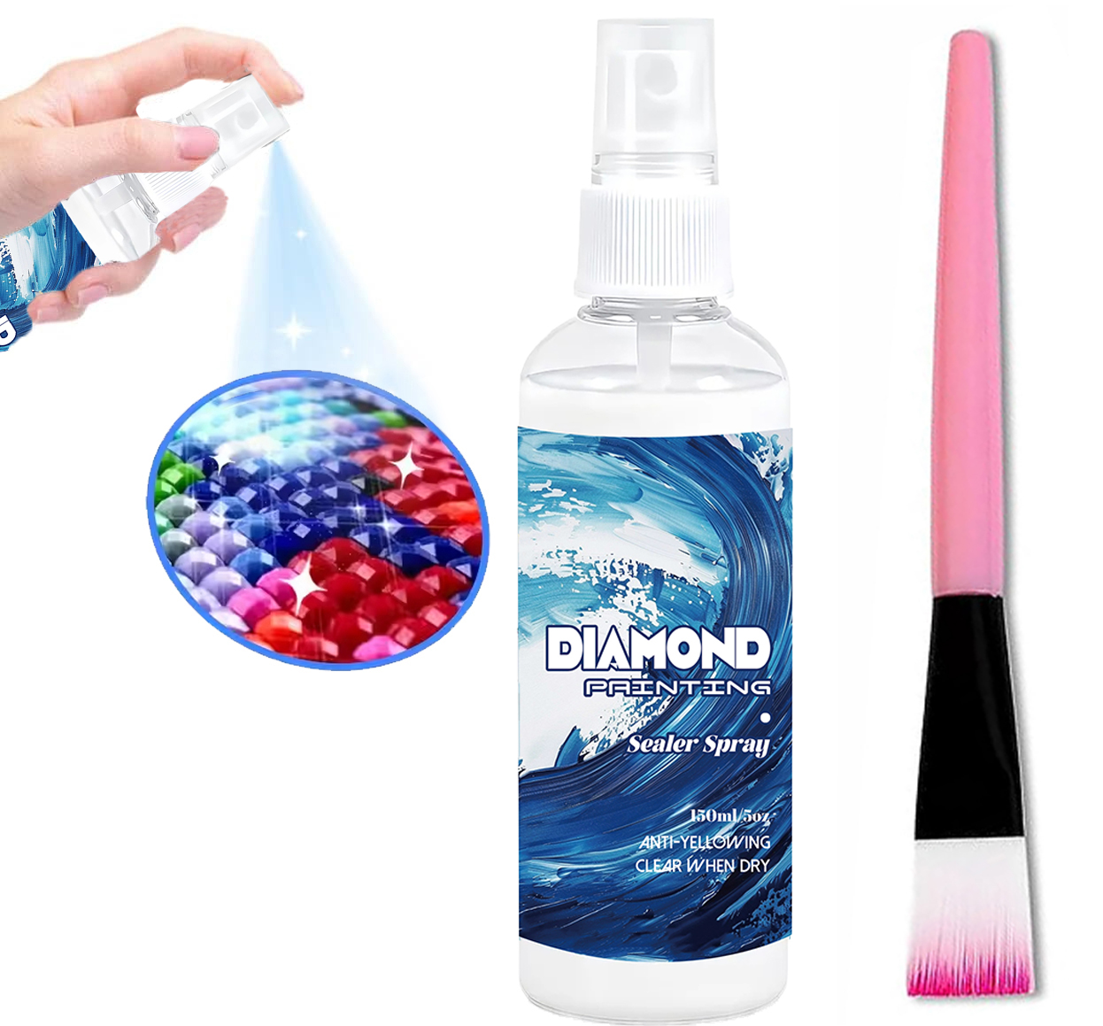 Art Craft Painting - 150ml Diamond Painting Sealant Spray Craft