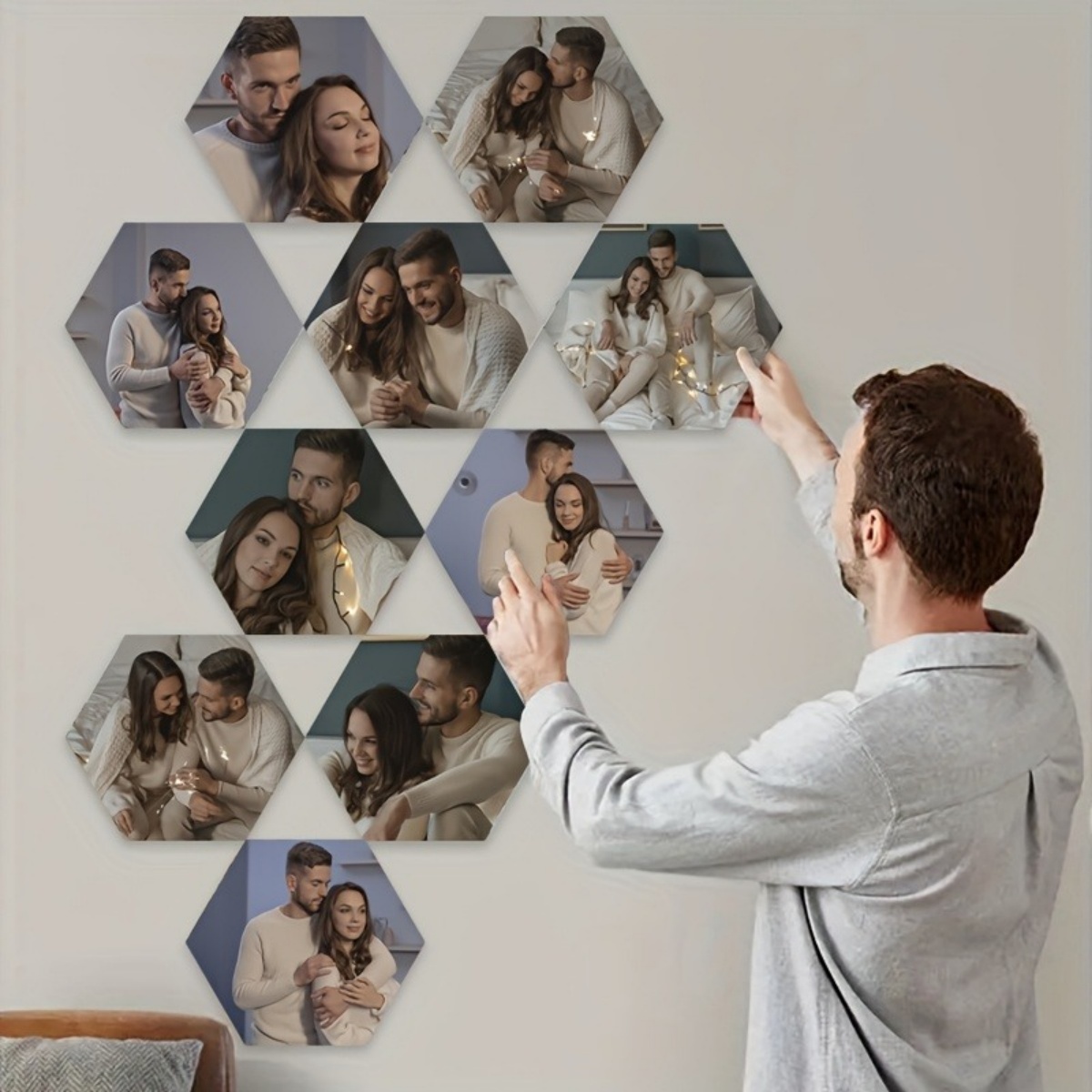 Art Craft Christmas - Custom Wall Decor — Modern Hexagonal