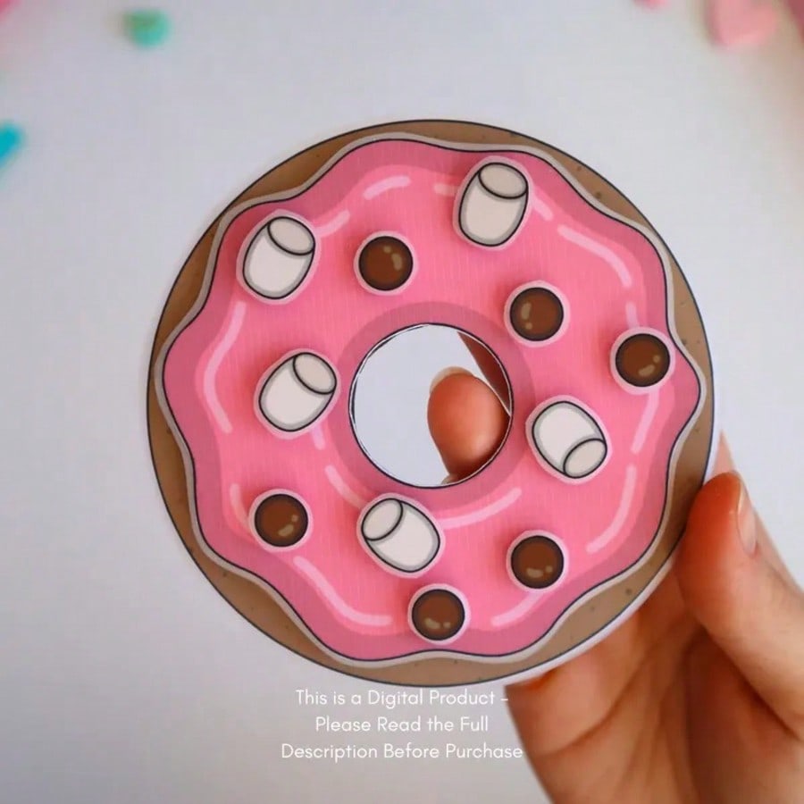 Donut Shop Pretend Play Kit, D - Art Craft House Making 评论和价格