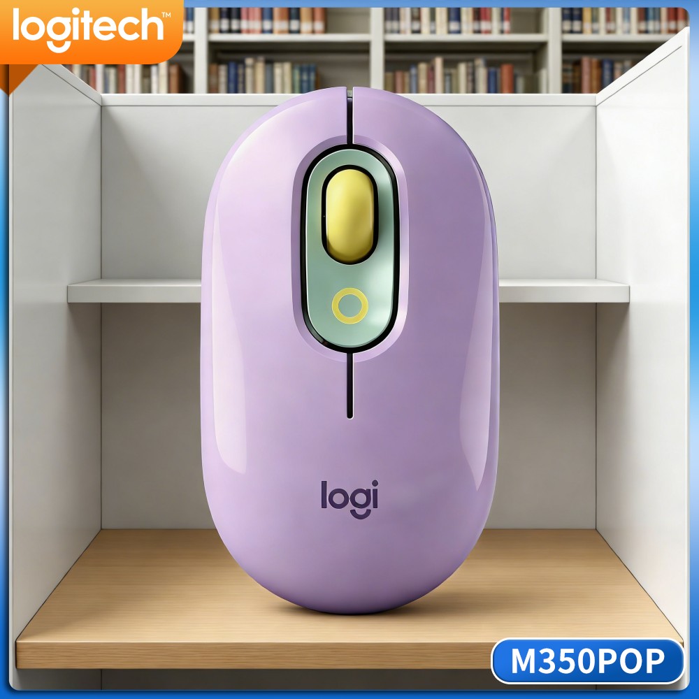 Logitech M350 POP Pebble Mouse - Art Craft Optical 评论和价格