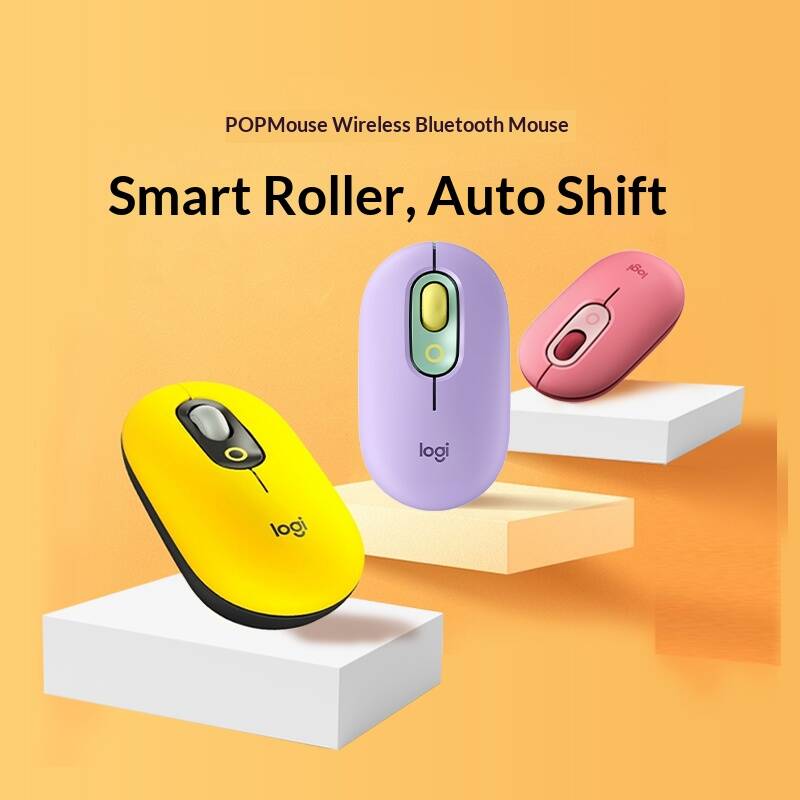 Logitech M350 POP Pebble Mouse - Art Craft Optical 评论和价格