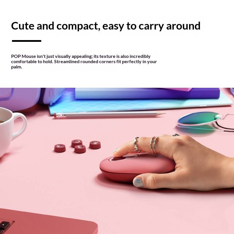 Logitech M350 POP Pebble Mouse - Art Craft Optical 评论和价格