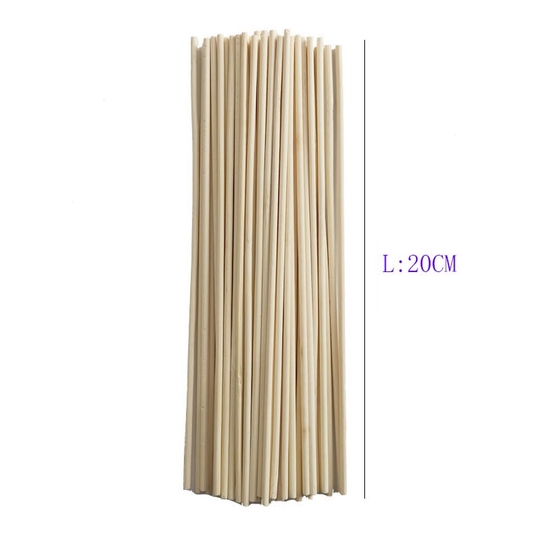 50PCS 20CM Bamboo Dowel Rods N - Art Craft Stick 评论和价格