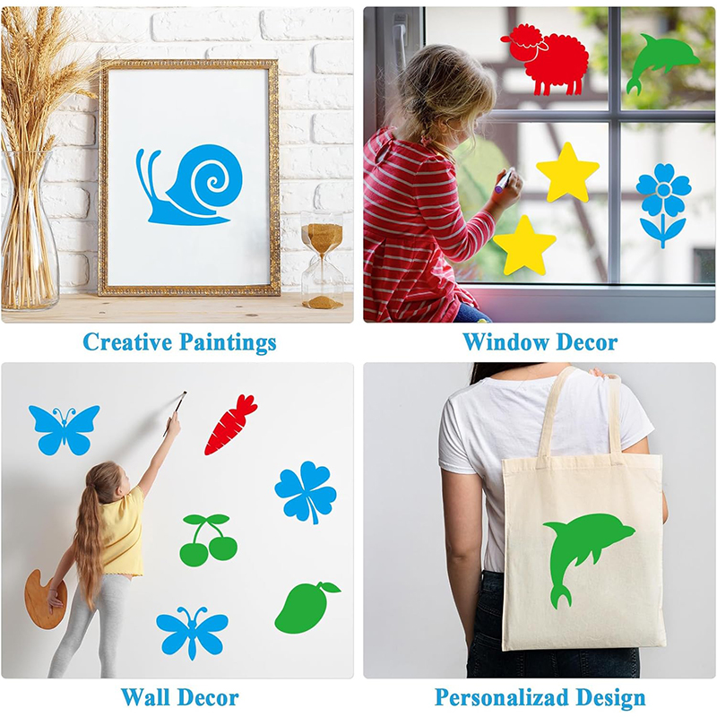 10/20pcs Painting Template Dra - Art Craft Painting 评论和价格