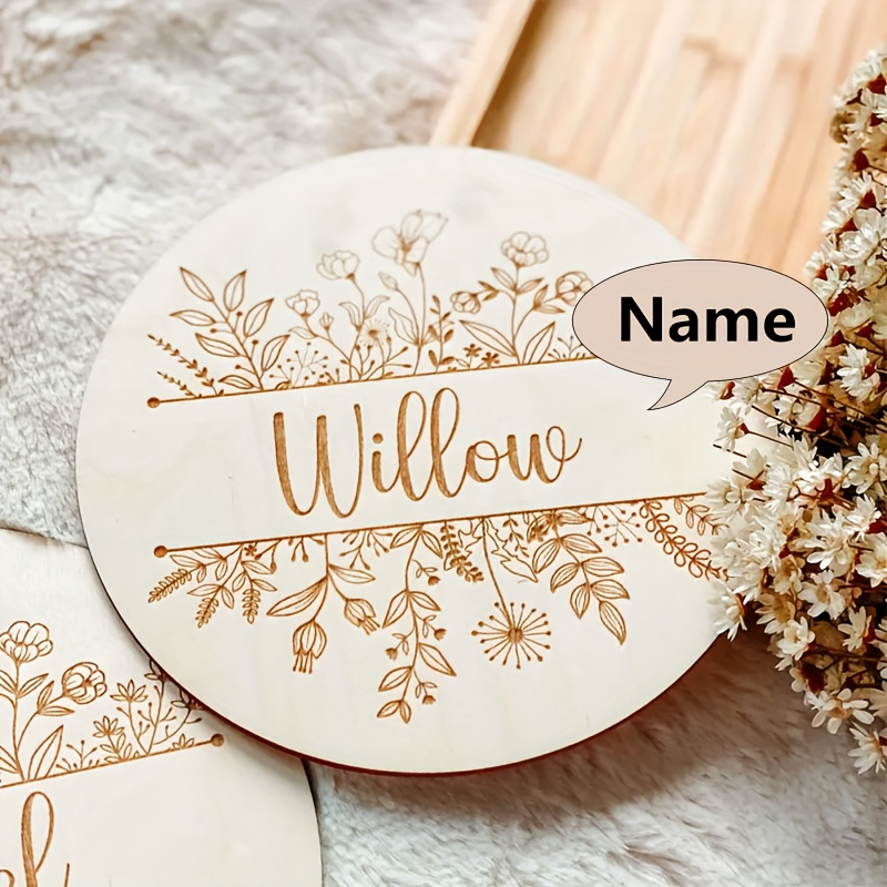 Personalized Floral Engraved N - Art Craft Christmas 评论和价格