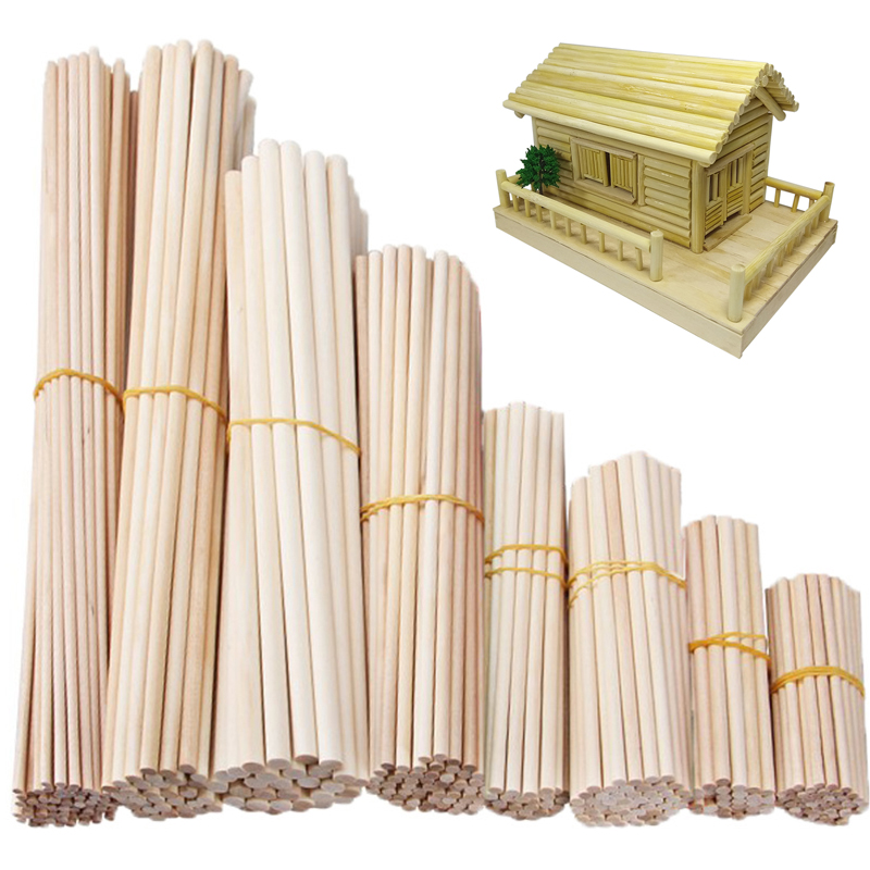 Round Wooden Stick For Crafts  - Art Craft Stick 评论和价格