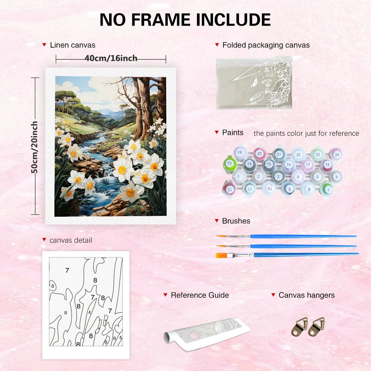 GATYZTORY Seaside Rose Paintin - Art Craft Decoration Ideas 评论和价格