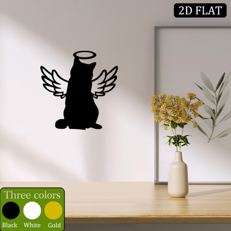 CIFBUY Metal Wall Art Cat Wall - Art Craft Decoration Ideas 评论和价格