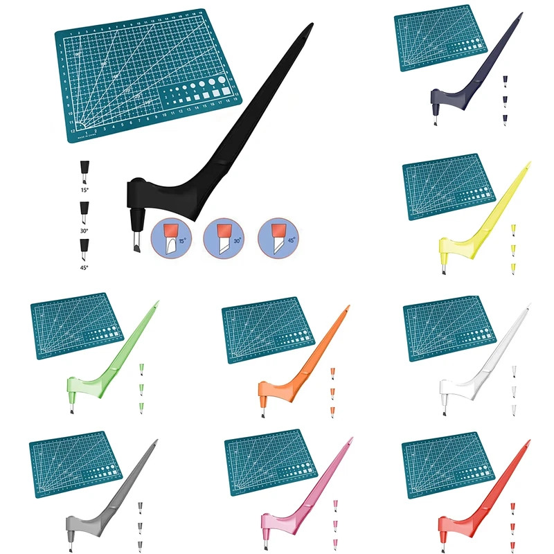 1/2/4/6set 360˚ Rotating Paper - Art Craft Knife 评论和价格