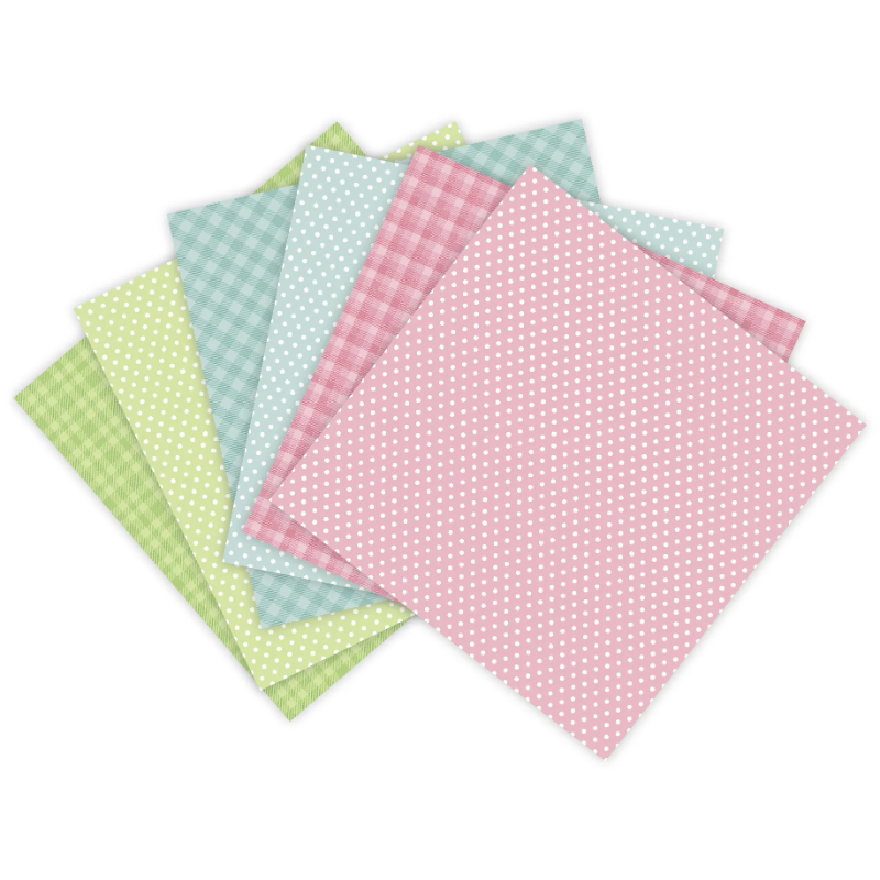 12 Sheets Spring Colors Craft  - Art Craft Background 评论和价格
