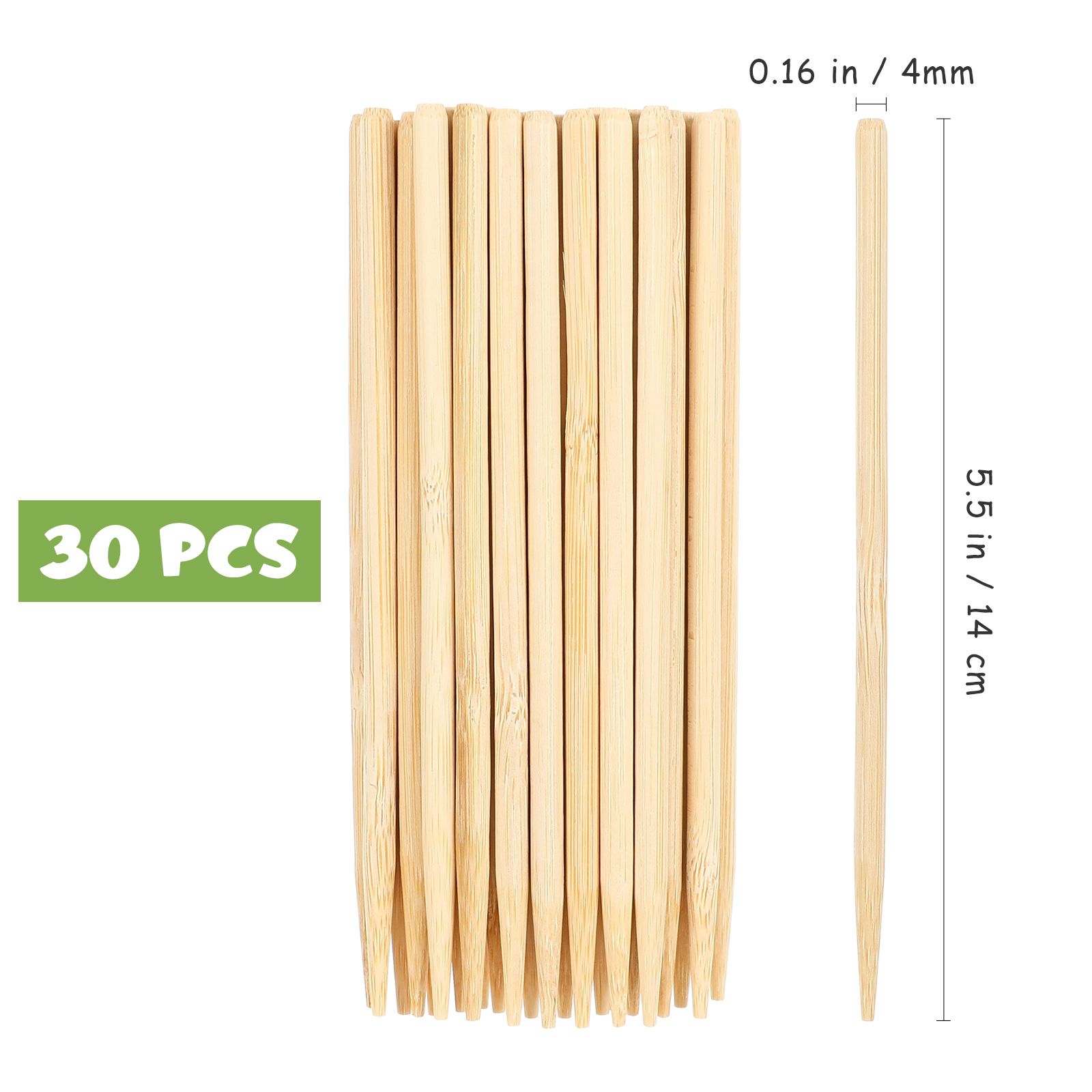 30pcs Scratch Bamboo Pens Wax  - Art Craft Stick 评论和价格