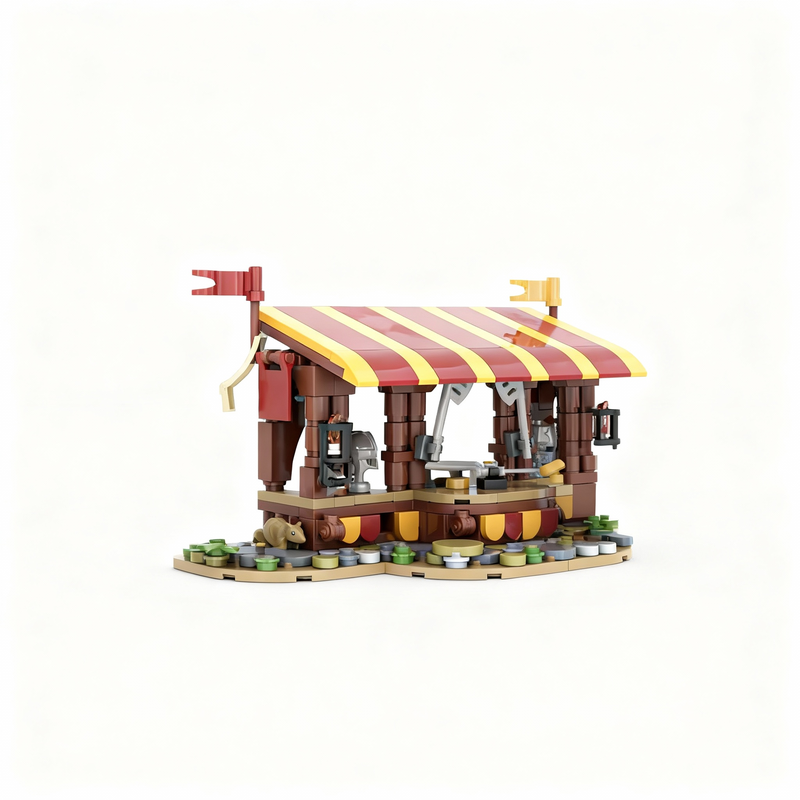 367pcs MOC Armor Market Castle - Art Craft Christmas Ideas 评论和价格