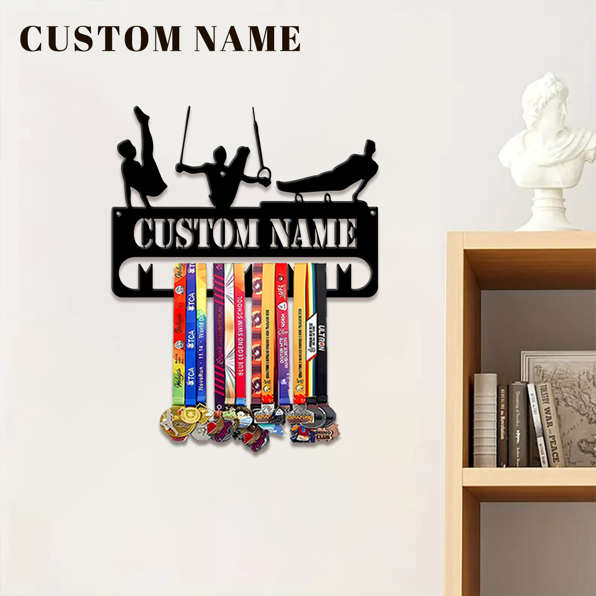 1pc Custom Fitness Metal Medal - Art Craft Christmas 评论和价格