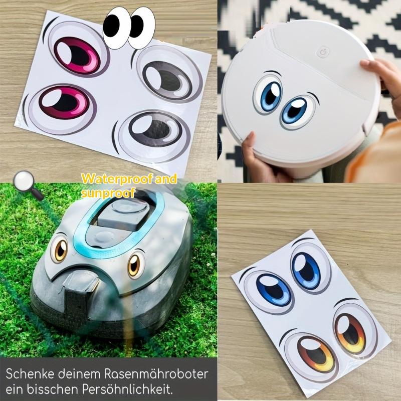 Robot Eye Stickers Easy Peel 1 - Art Craft Robot 评论和价格