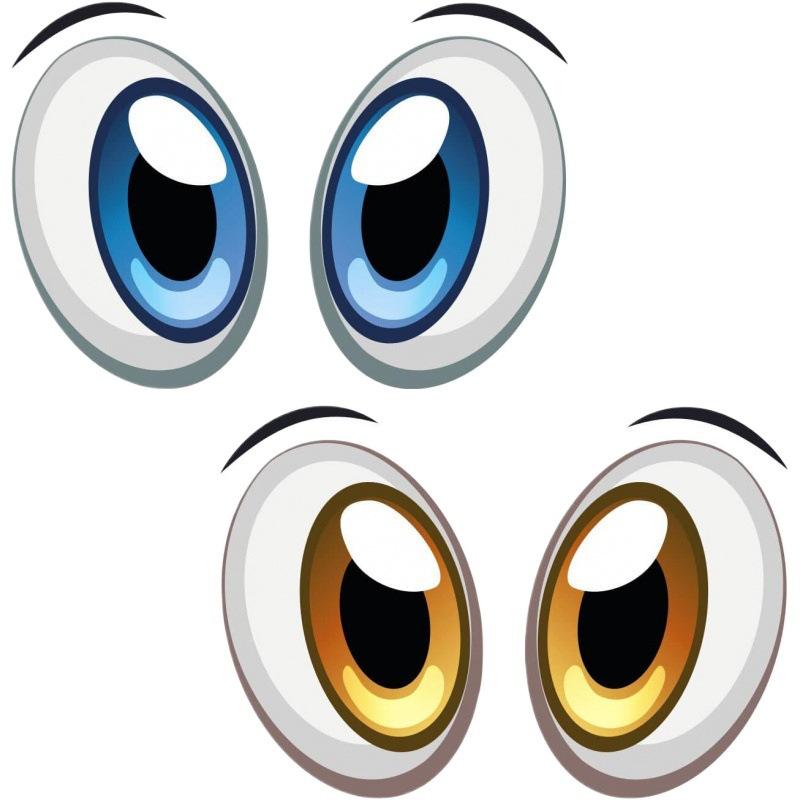 Robot Eye Stickers Easy Peel 1 - Art Craft Robot 评论和价格