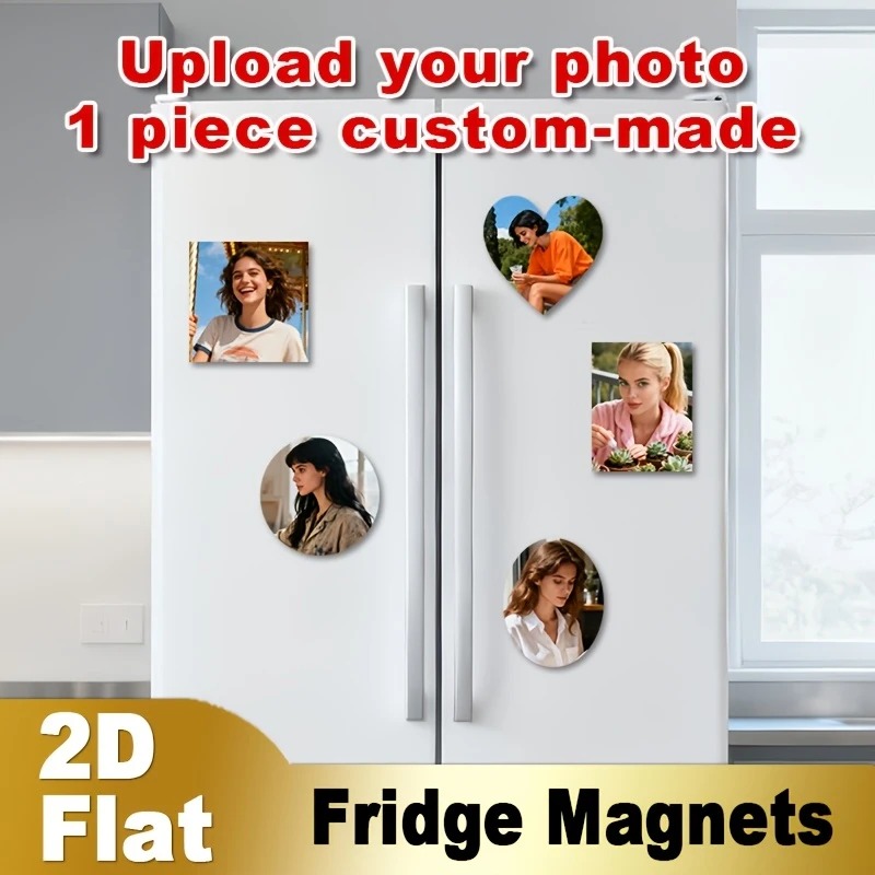 Custom Photo Fridge Magnet 2D  - Art Craft Christmas 评论和价格