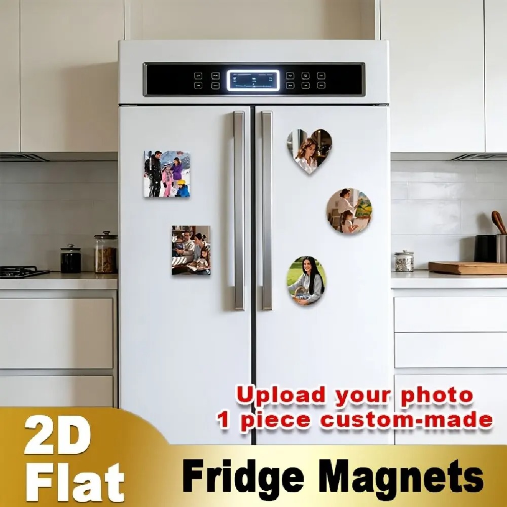 Custom Photo Fridge Magnet 2D  - Art Craft Christmas 评论和价格