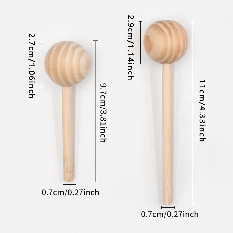 5pcs/lot Unfinished Wooden Lol - Art Craft Stick 评论和价格