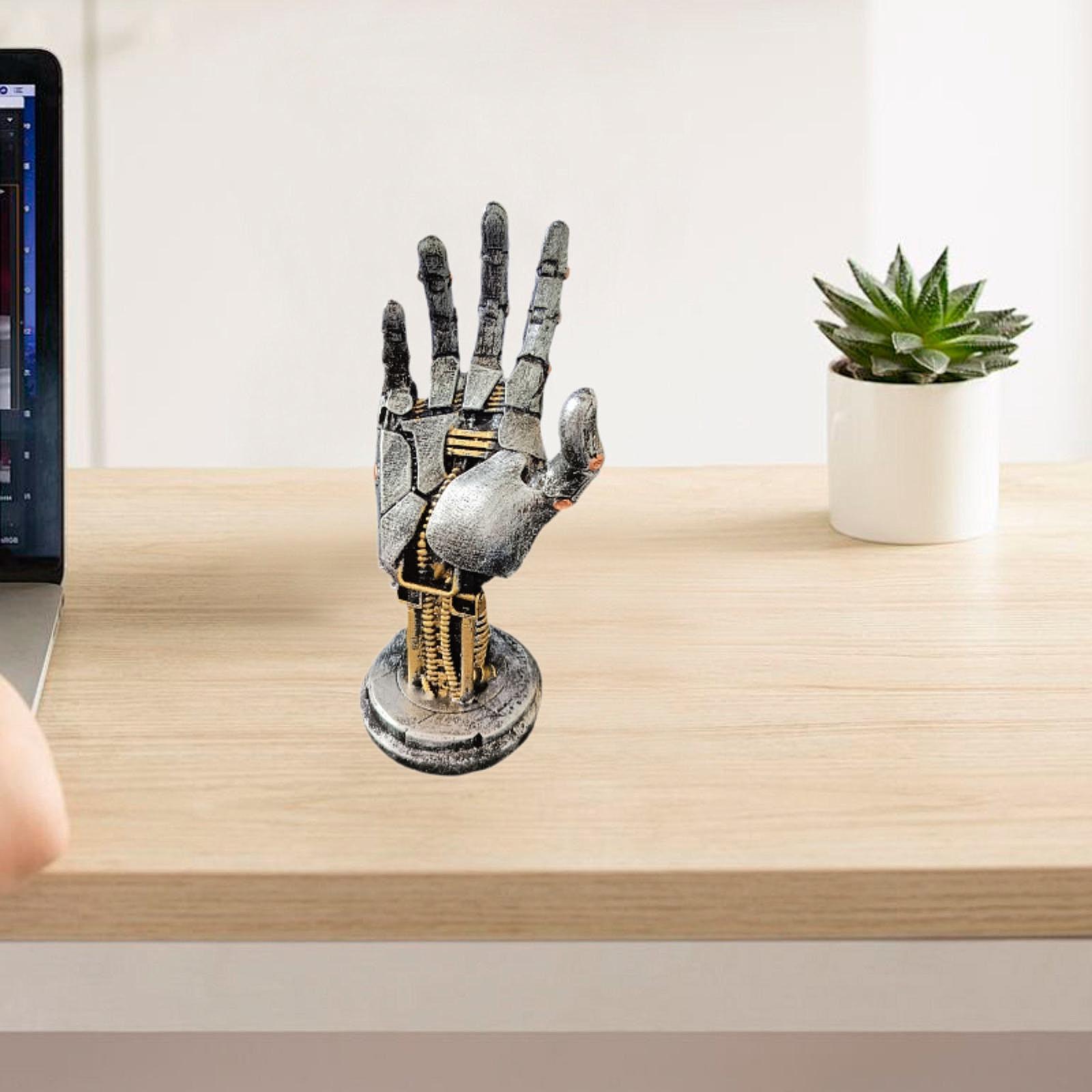 Robotic Hand Statue Art Crafts - Art Craft Robot 评论和价格