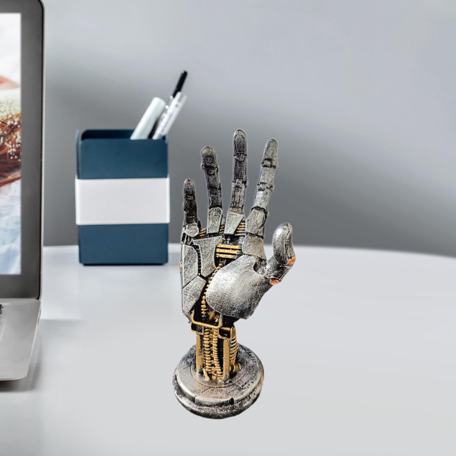 Robotic Hand Statue Art Crafts - Art Craft Robot 评论和价格