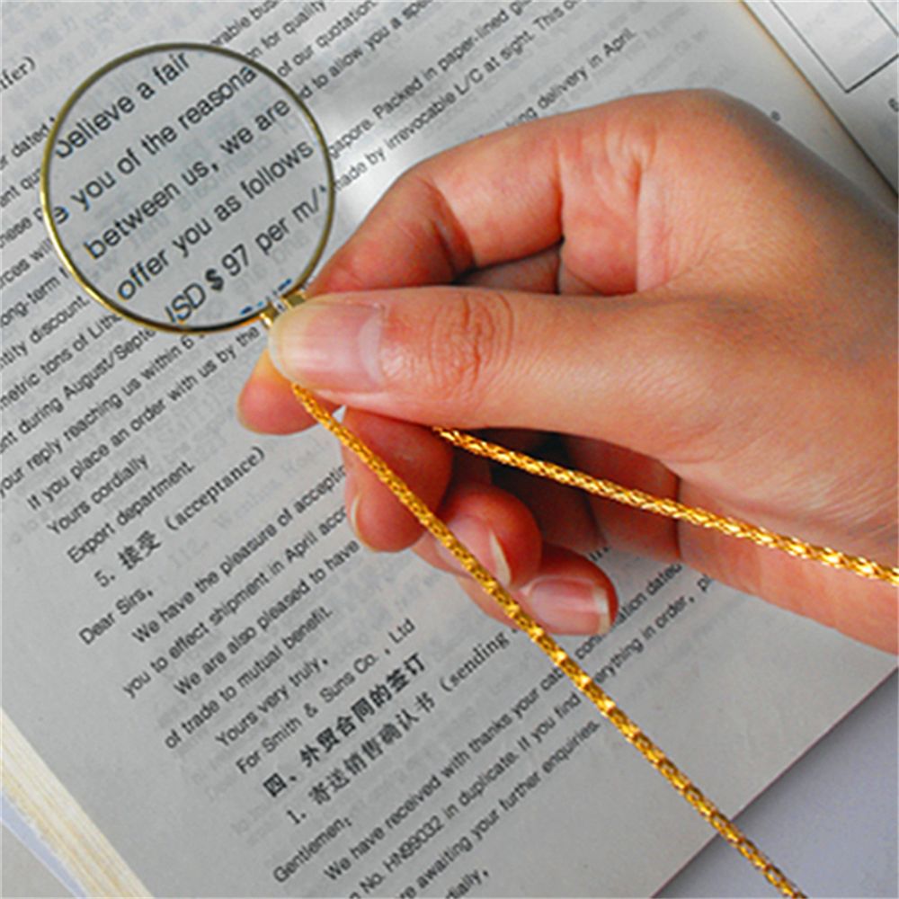 5X Magnifying Glass Necklace 4 - Art Craft Optical 评论和价格