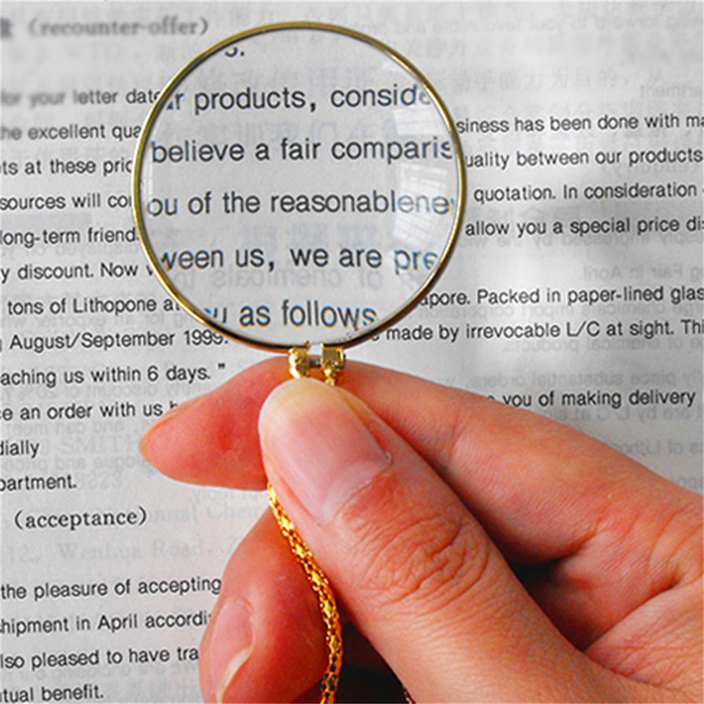 5X Magnifying Glass Necklace 4 - Art Craft Optical 评论和价格
