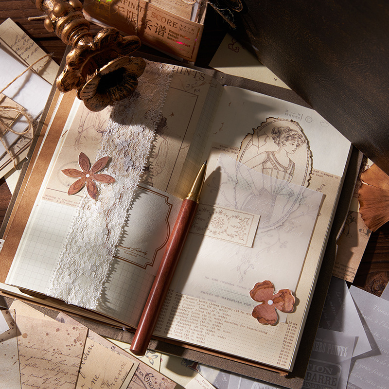 Vintage Scrapbooking Craft Pap - Art Craft Background 评论和价格