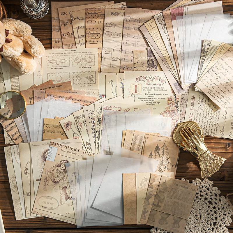 Vintage Scrapbooking Craft Pap - Art Craft Background 评论和价格