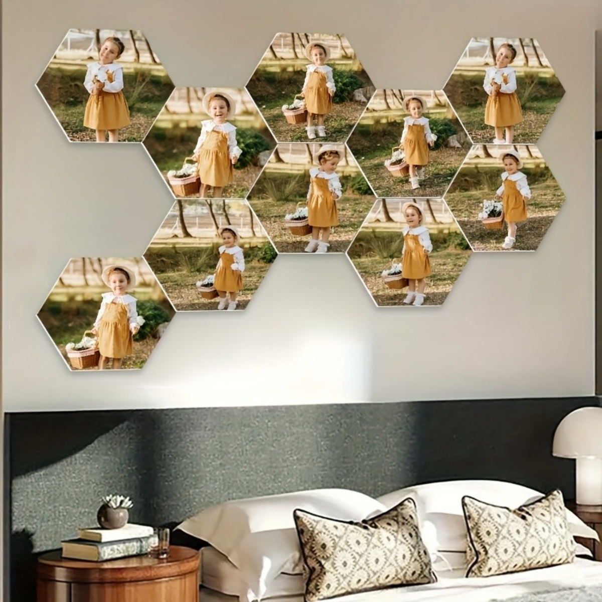 Custom Wall Decor — Modern Hex - Art Craft Christmas 评论和价格