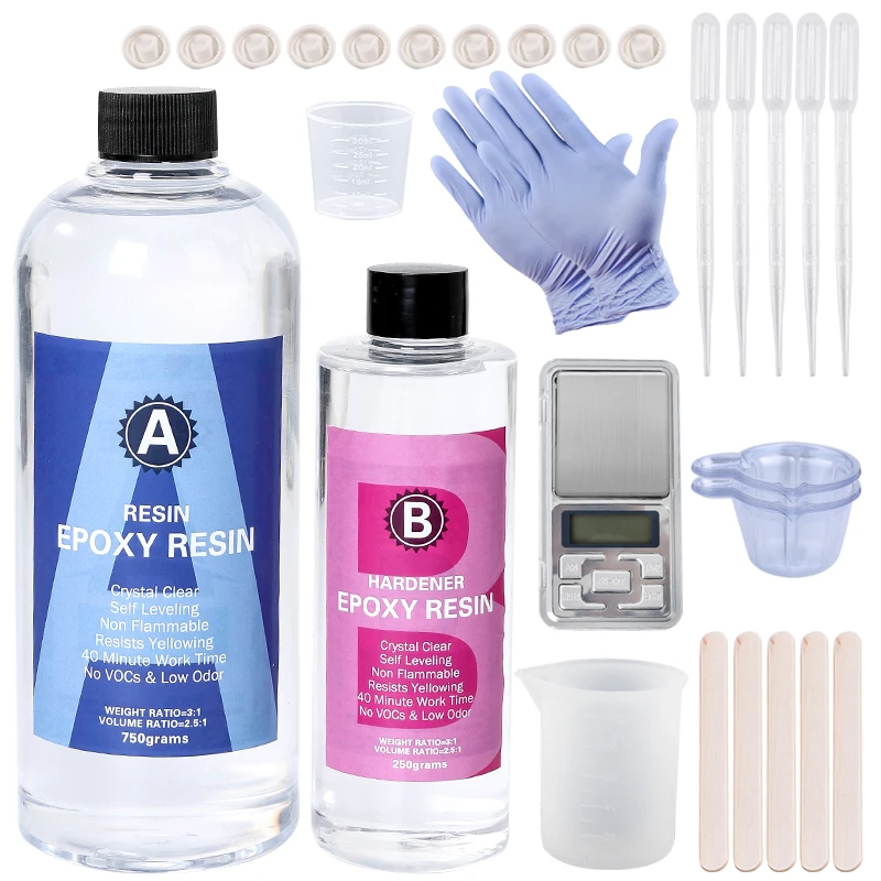 Epoxy Resin Kit Crystal Clear  - Art Craft Stick 评论和价格