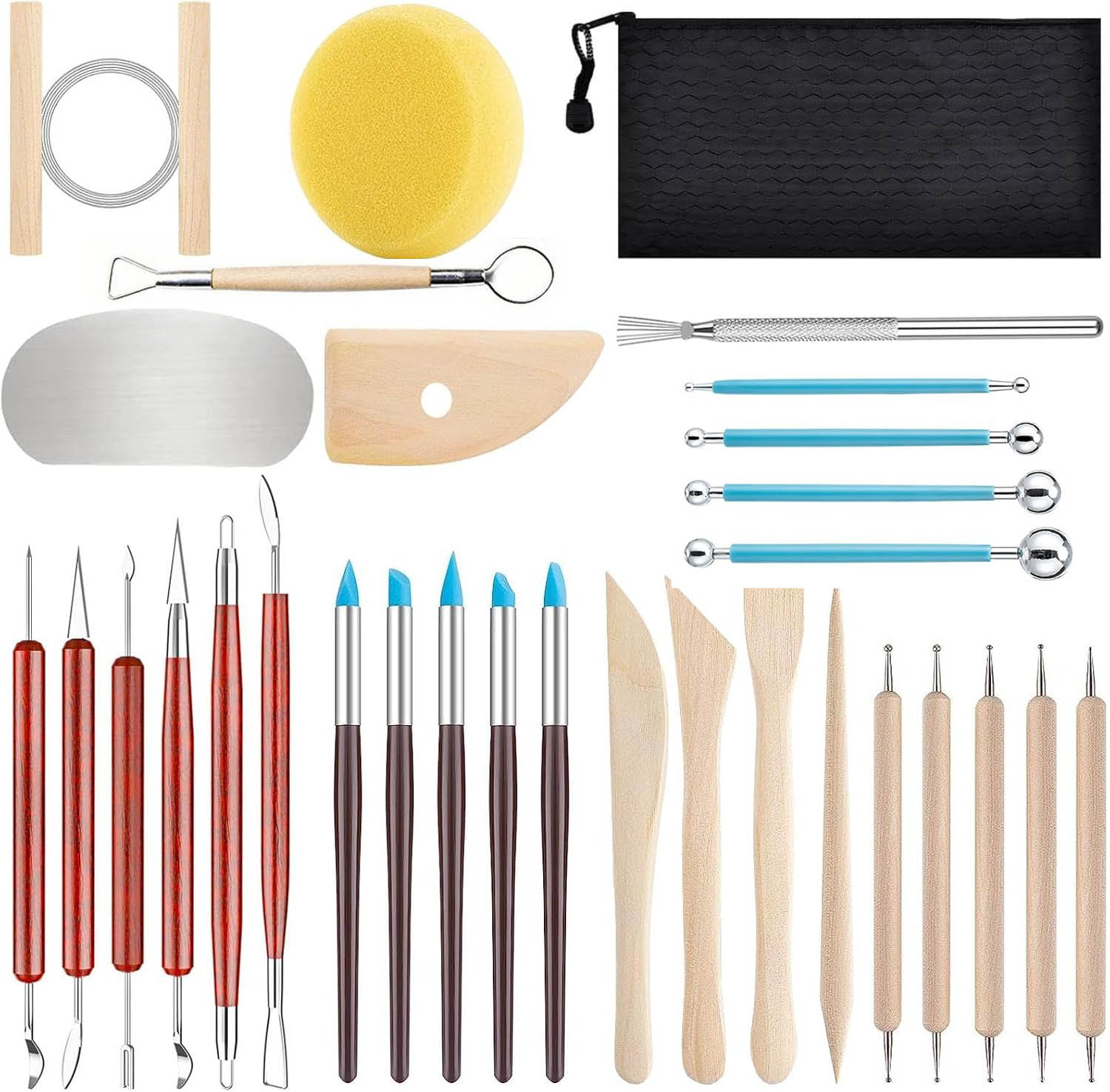 31Pcs/set Art Ceramics Making  - Art Craft Knife 评论和价格