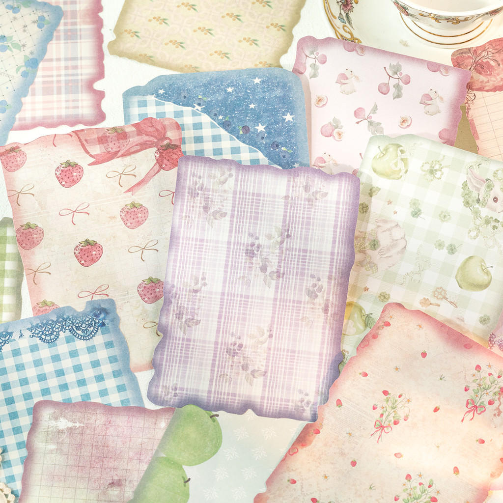 30sheets Vintage Scrapbook Pap - Art Craft Background 评论和价格