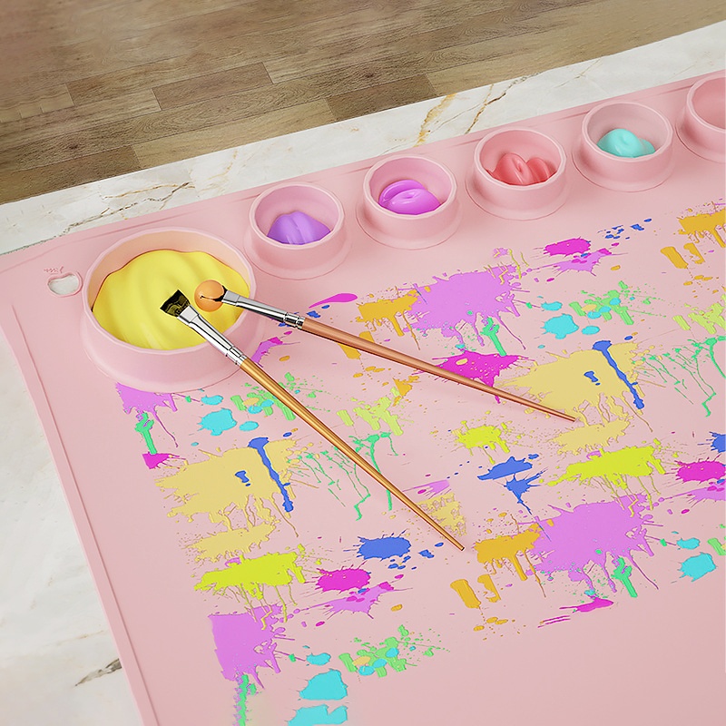 60X40cm Silicone Painting Mat  - Art Craft Stick 评论和价格