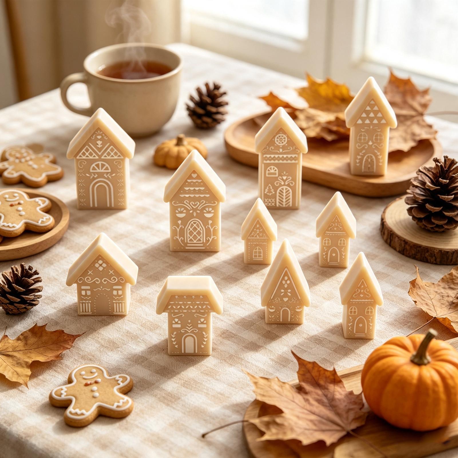 Candle Molds 8 Cavity House Sh - Art Craft House Making 评论和价格