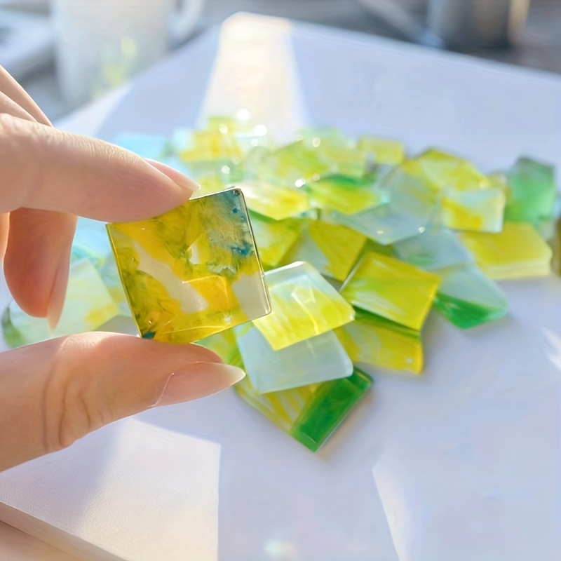 100g square mosaic pastoral st - Art Craft Optical 评论和价格
