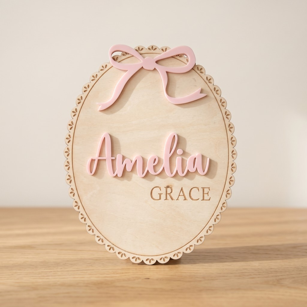 1Pc Custom Bow Lace Edge Baby  - Art Craft Christmas 评论和价格