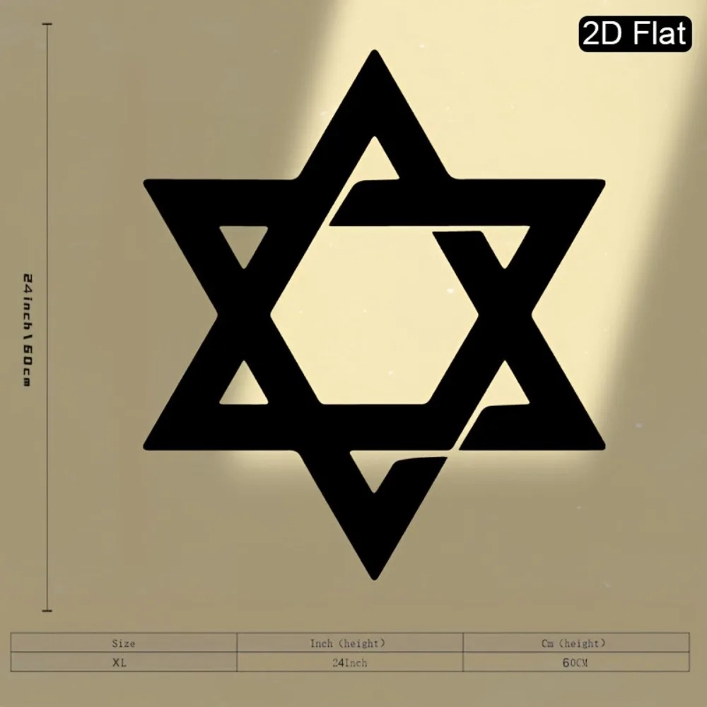 CIFBUY Iron Wall Art Star of D - Art & Craft Of Problem Solving 评论和价格
