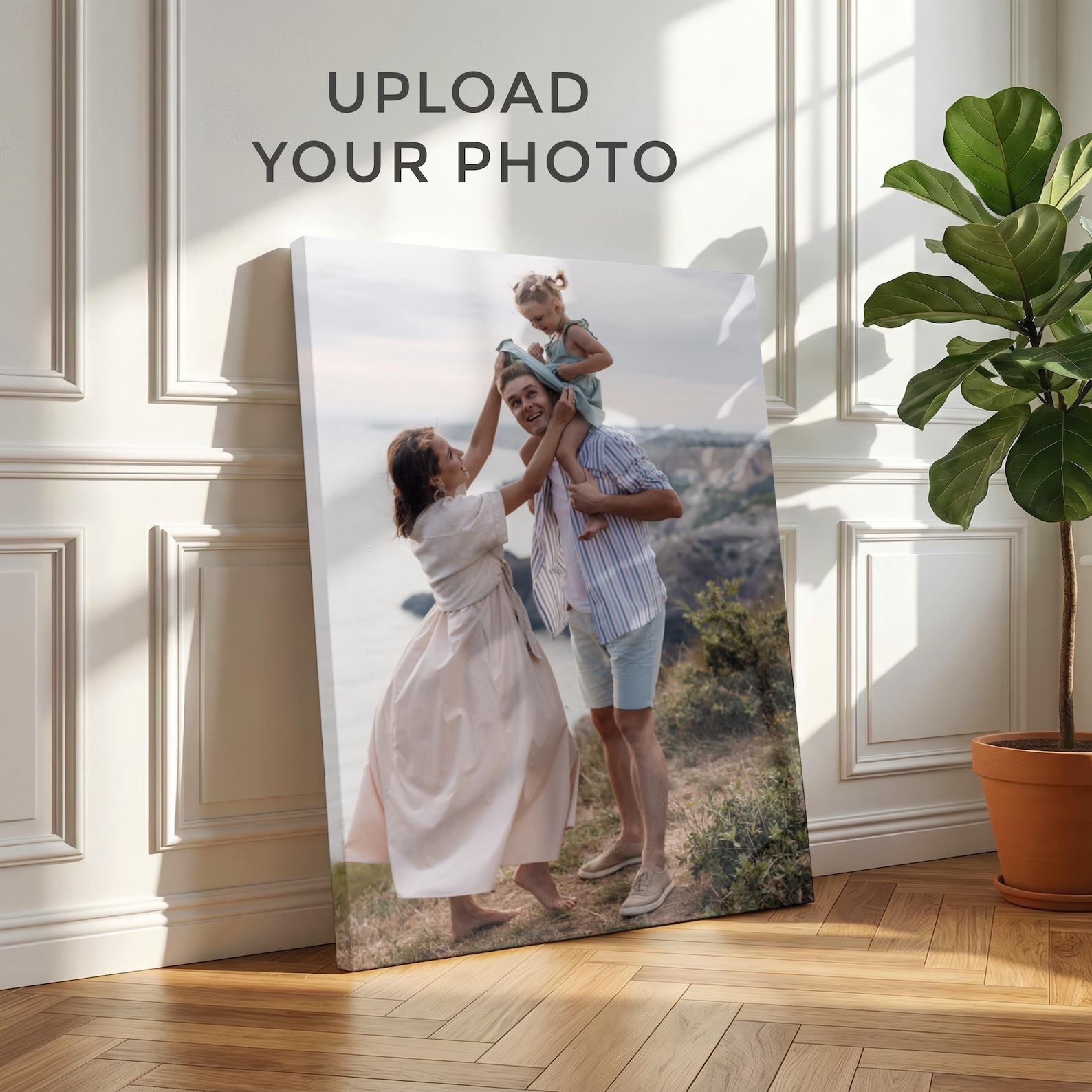 Personalized Photo Canvas, Cus - Art Craft Christmas 评论和价格
