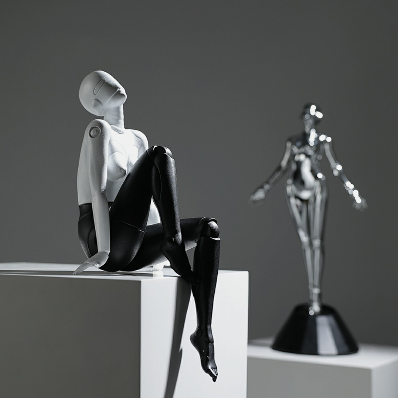 Modern Mechanical Character Sc - Art Craft Robot 评论和价格