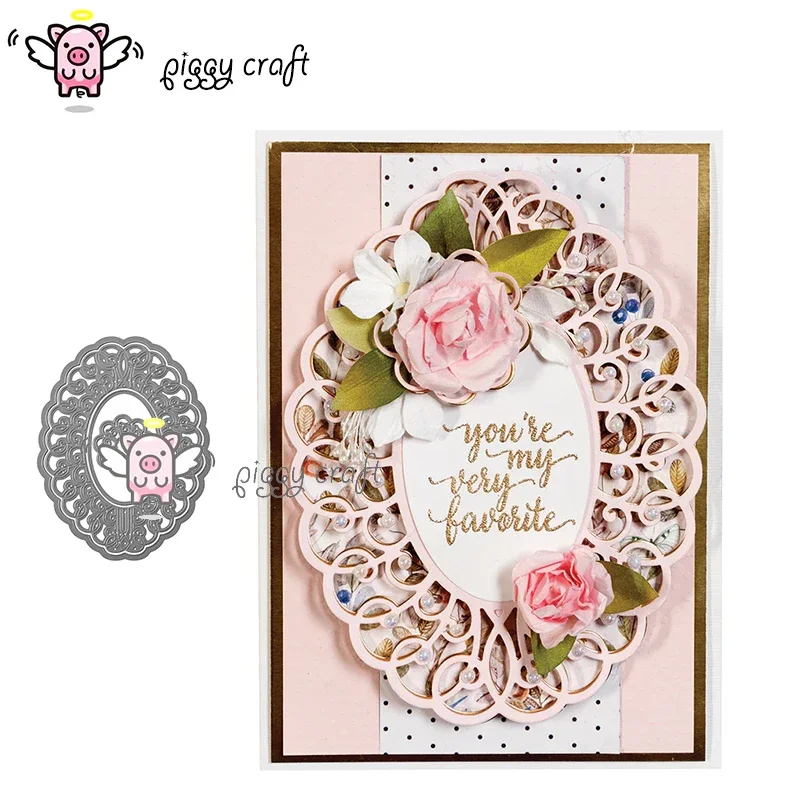 Piggy Craft metal cutting dies - Art Craft Background 评论和价格