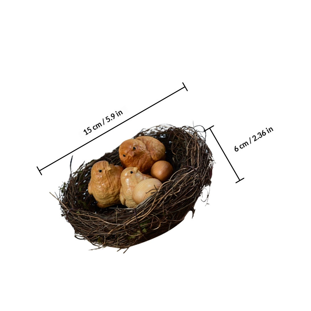 1Set Small Chick Sculpture Nat - Art Craft Decoration Ideas 评论和价格