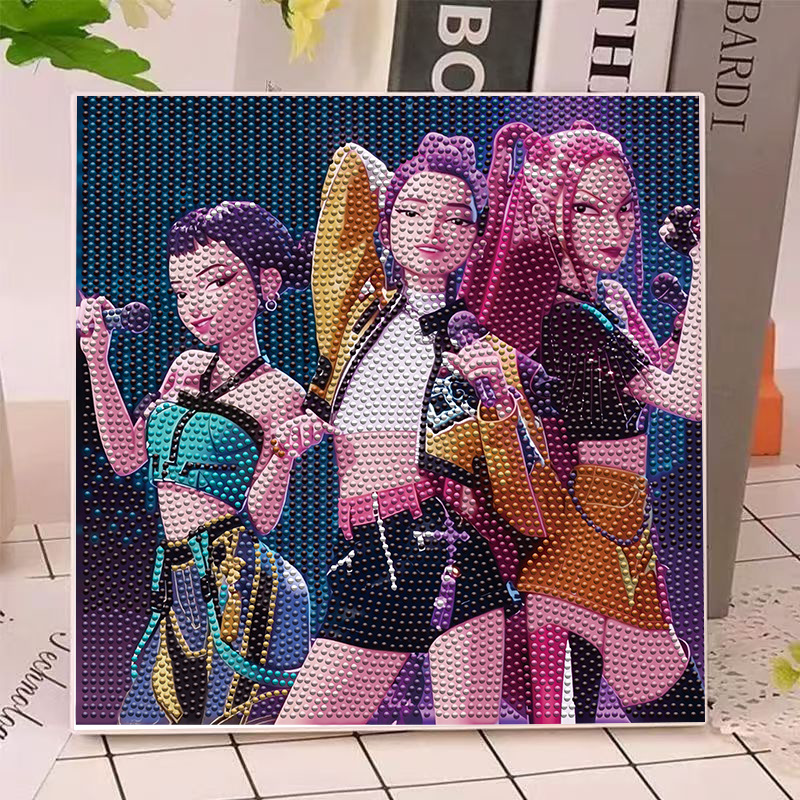 Anime Hunters Gilrs Lumi Mila  - Art Craft Painting 评论和价格