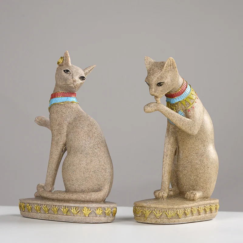 14cm Egyptian Cats God Art Sta - Art Craft Decoration Ideas 评论和价格