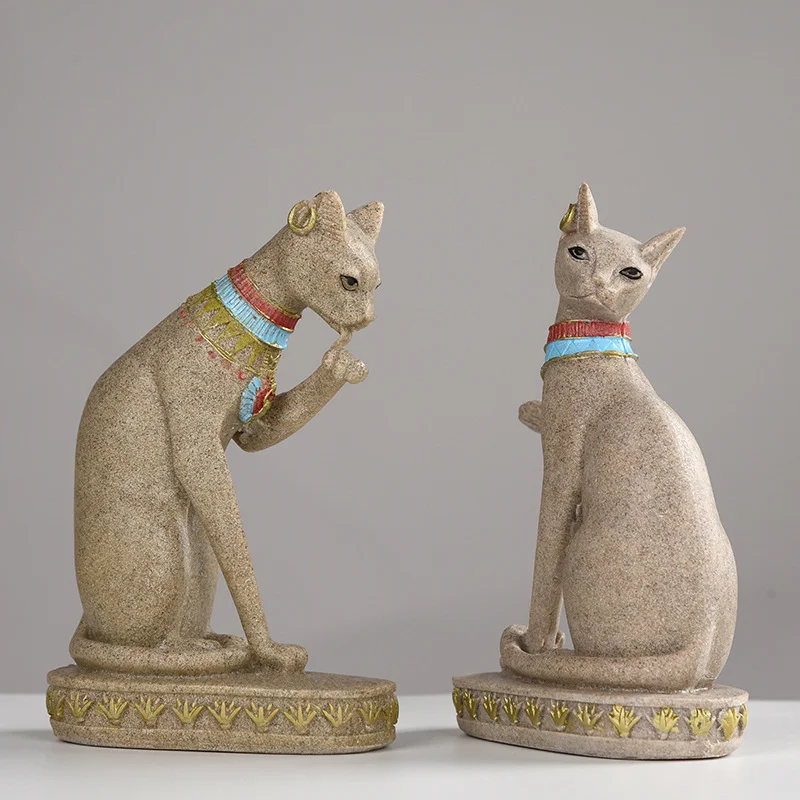 14cm Egyptian Cats God Art Sta - Art Craft Decoration Ideas 评论和价格