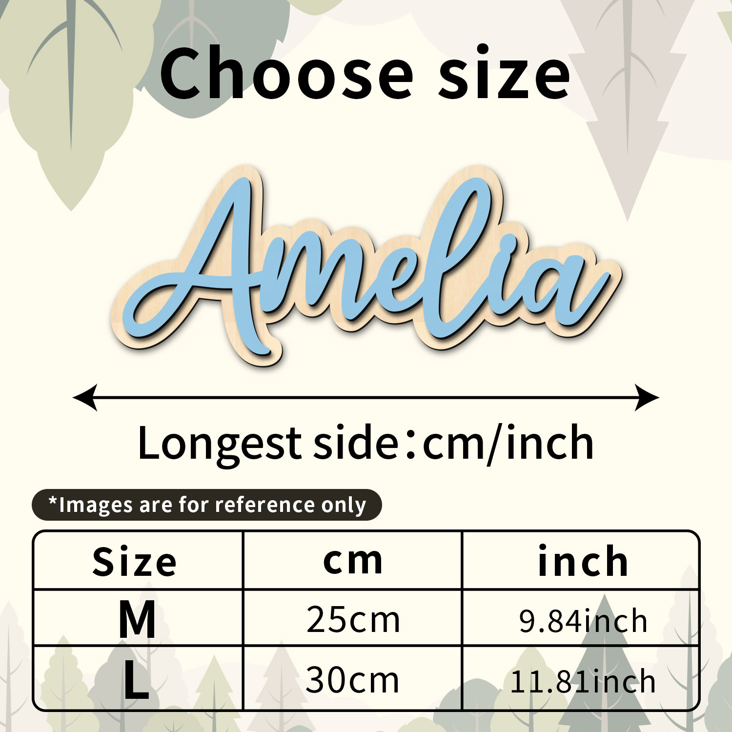 1pc Customized Wooden Name Dec - Art Craft Christmas 评论和价格