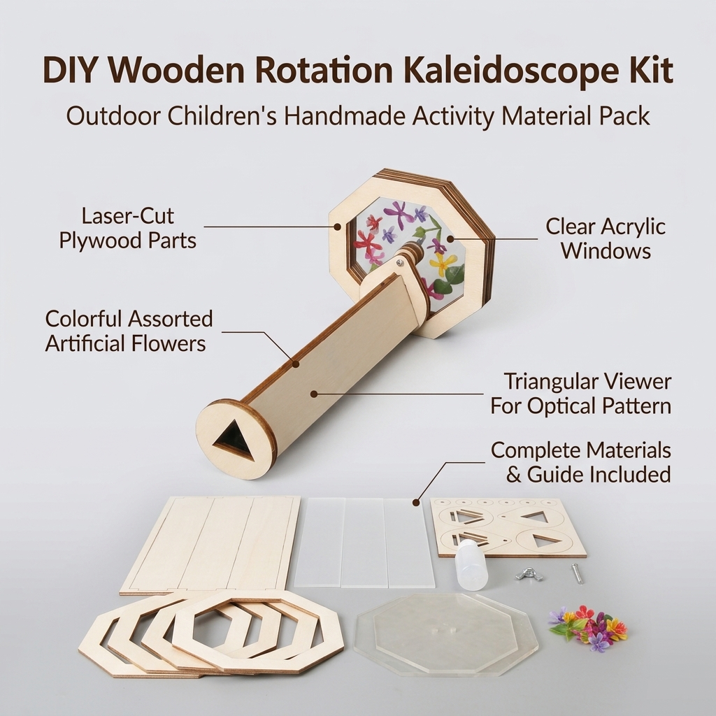 Educational Kaleidoscope Kit D - Art Craft Optical 评论和价格