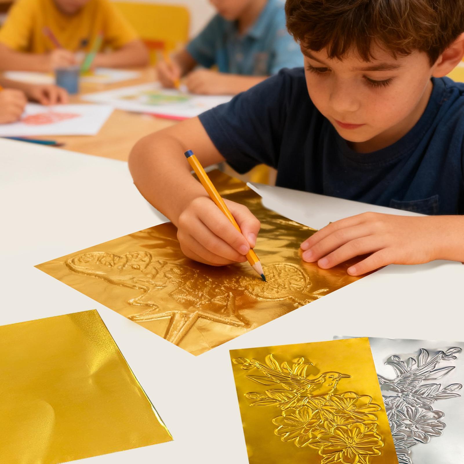 Foil Paper For Crafts 100 Piec - Art Craft Painting 评论和价格