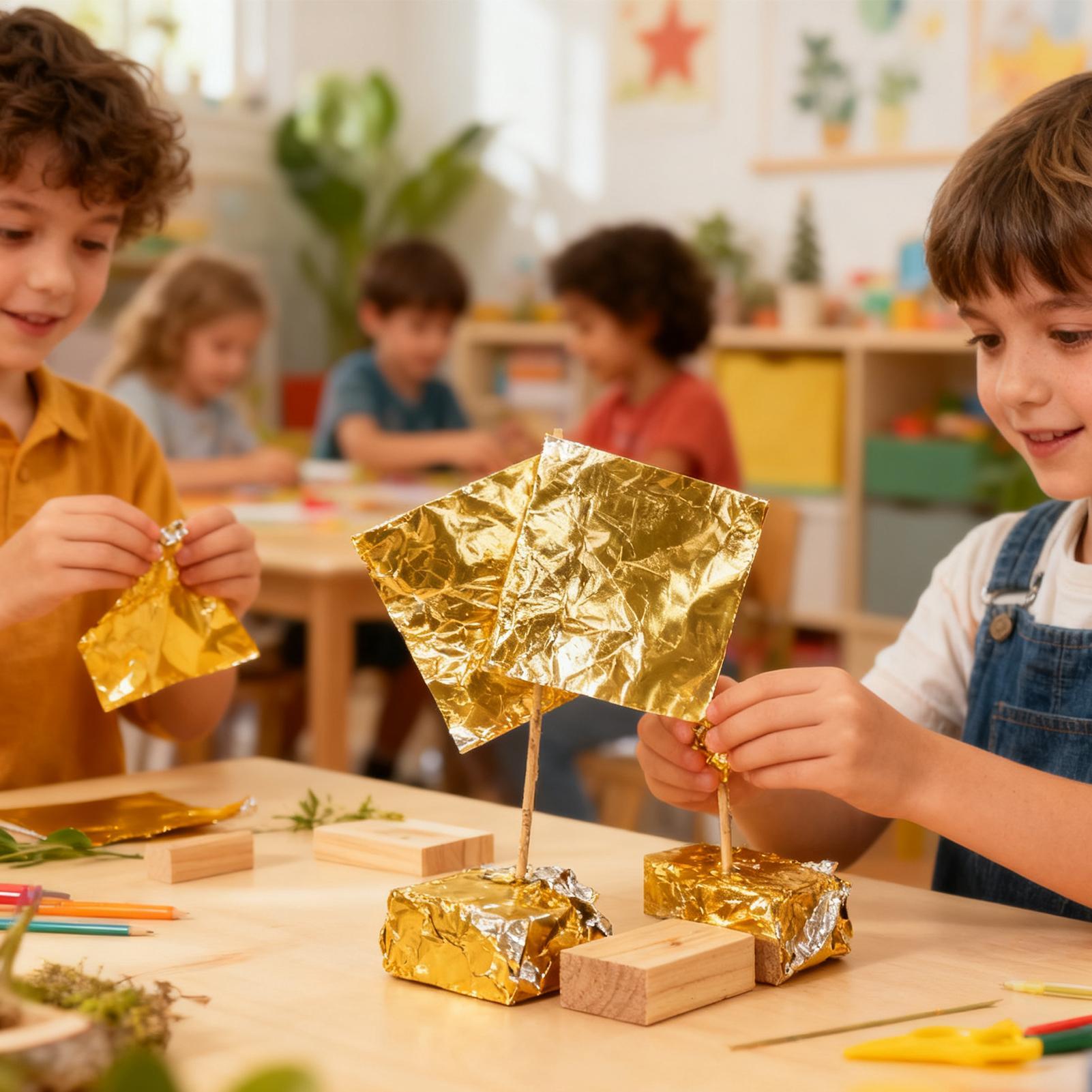 Foil Paper For Crafts 100 Piec - Art Craft Painting 评论和价格