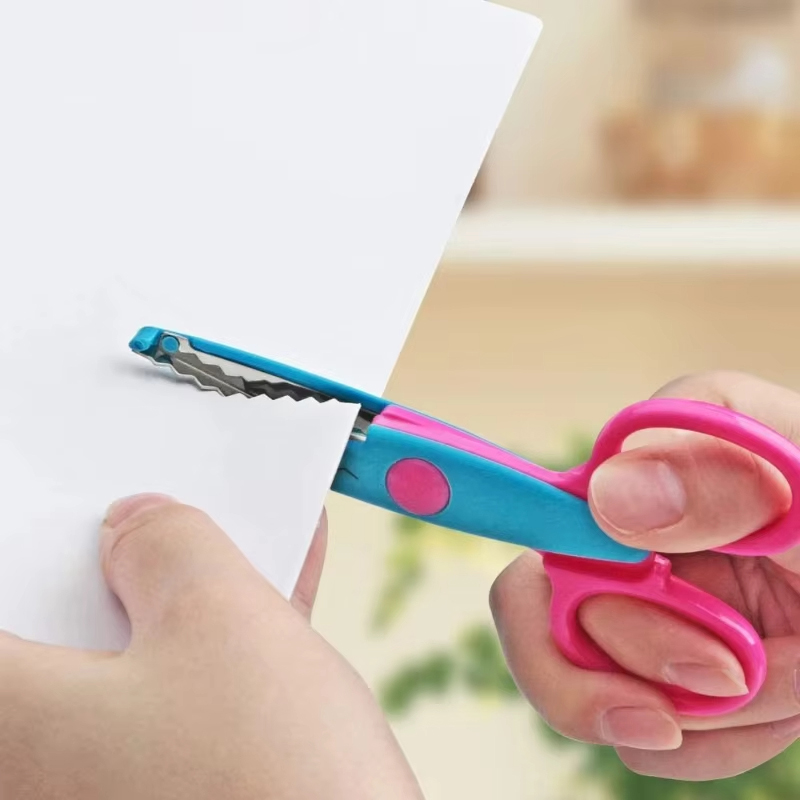 Wave Pattern Decorative Scisso - Art And Craft Zig Zag Scissors 评论和价格