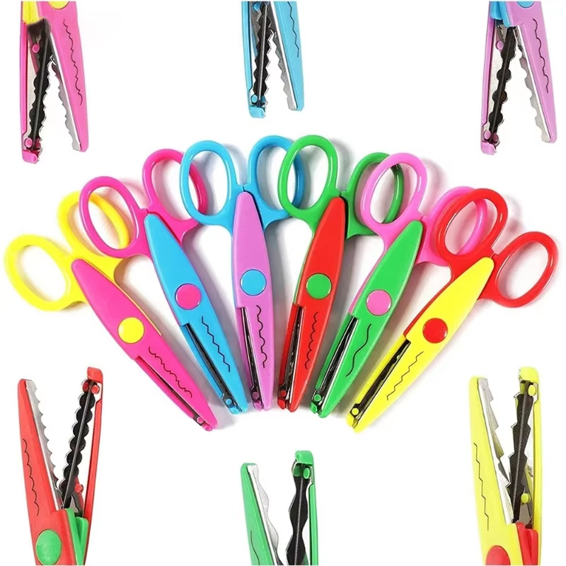 Wave Pattern Decorative Scisso - Art And Craft Zig Zag Scissors 评论和价格